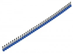 Jokari Wire End Sleeves 2.5 x 8mm Blue 400 Piece