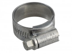 Jubilee 0X Zinc Protected Hose Clip 18mm - 25mm 7/8in - 1in