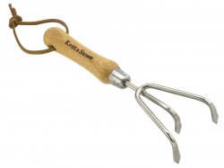 Kent & Stowe Stainless Steel Hand 3-Prong Cultivator, FSC
