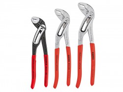 Knipex Alligator Waterpump Pliers Set of 3 (88 01 180, 88 01 250, 88 01 300)