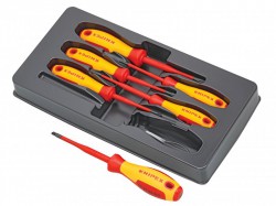 Knipex VDE Screwdriver Set, 6 Piece SL/PH/PZ