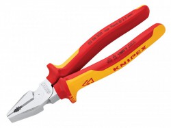 Knipex High Leverage Combination Pliers VDE Certified Grip 200mm