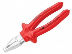 Knipex Combination Pliers Dipped VDE Certified Grip 200mm