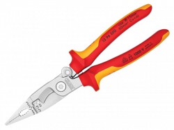Knipex Electrical Installation Pliers VDE Certified Sprung 200mm