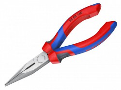 Knipex Snipe Nose Side Cutting Pliers (Radio) Multi-Component Grip 160mm (6.1/4in)