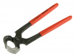 Knipex Hammerhead Style Carpenters’ Pincers 210mm PVC Grips