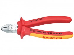 Knipex Diagonal Cutting Pliers VDE Certified Grip 180mm