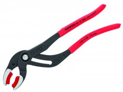 Knipex Plastic Pipe Grip Pliers Plastic Jaws Black 250mm - 75mm Capacity