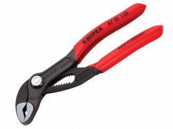 Knipex Cobra Waterpump Pliers PVC Grip 125mm - 27mm Capacity