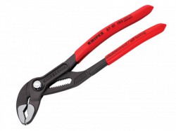 Knipex Cobra Waterpump Pliers PVC Grip 180mm - 36mm Capacity