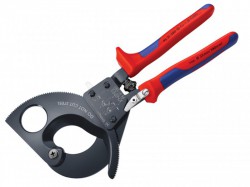 Knipex Cable Shears Ratchet Action Multi Component Grip 280mm