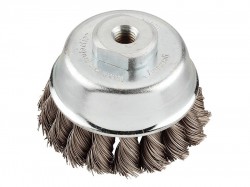 KWB Steel Twist Knot Cup Brush 65mm M14