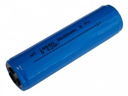 Lighthouse Rechargeable 18650 Li-ion Battery 3.7V 2.6Ah