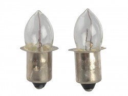 Lighthouse Krypton Bulbs (2) 4.8v Push (T996)