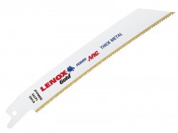 LENOX 614GR Gold Metal Cutting Reciprocating Saw Blades 150mm 14 TPI (Pack 5)