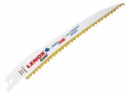 LENOX 656GR Gold Wood Cutting Reciprocating Saw Blades 150mm 6 TPI (Pack 5)