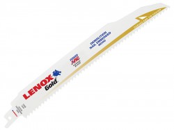 LENOX 966GR Gold Demolition Reciprocating Saw Blades 230mm 6 TPI (Pack 5)
