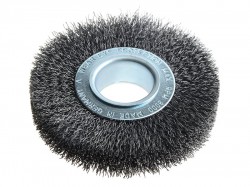 Lessmann Wheel Brush D100mm x W20-22 x 30 Bore Set 1 Steel Wire 0.30