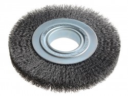 Lessmann Wheel Brush D178mm x W23-25 x 50 Bore Set 3 Steel Wire 0.30