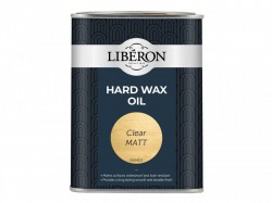Liberon Hard Wax Oil Clear Matt 1 Litre