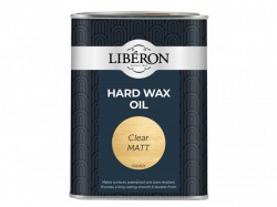 Liberon Hard Wax Oil Clear Matt 1 Litre