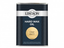 Liberon Hard Wax Oil Clear Matt 1 Litre