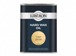 Liberon Hard Wax Oil Clear Satin 1 Litre