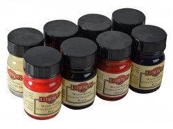 Liberon Concentrated Water Based Dye - Assorted Colours (15ml x 8)