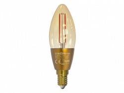 Link2Home Wi-Fi LED SES (E14) Candle Filament Dimmable Bulb, White 400 lm 4.5W