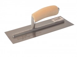 Marshalltown MXS1 Plasterers Finishing Trowel Wooden Handle 11 x 4.1/2in