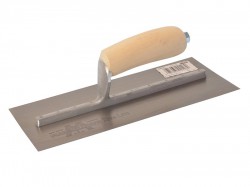 Marshalltown MXS3 Plasterers Finishing Trowel Wooden Handle 11 x 4.3/4in