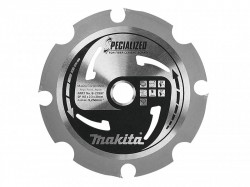 Makita PCD Cement Board Circular Saw Blade 165 x 20mm x 4T