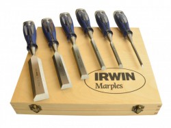 IRWIN� Marples� M750 Splitproof Pro Bevel Edge Chisel Set, 6 Piece