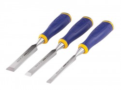 IRWIN Marples MS500 All-Purpose Chisel ProTouch Handle Set 3: 12, 19 & 25mm