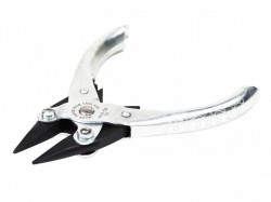 Maun Snipe Nose Pliers Serrated Jaw 125mm (5in)