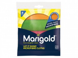 Marigold Let It Shine! Microfibre Cloths x 4 (Box 5)