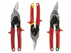 Milwaukee Hand Tools Metal Aviation Snips Set, 3 Piece