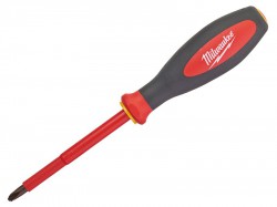 Milwaukee Hand Tools VDE Slotted/Phillips Screwdriver SL/PH2 x 100mm
