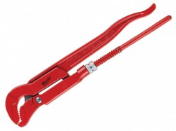 Milwaukee Hand Tools Steel Jaw Pipe Wrench 340mm Capacity 52mm