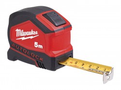 Milwaukee Hand Tools Autolock Tape Measure 5m/16ft (Width 25mm)
