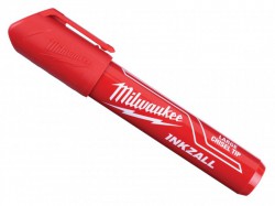 Milwaukee Hand Tools INKZALL Large Chisel Tip Marker Red (Pack 3)