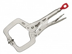 Milwaukee Hand Tools TORQUE LOCK Locking C-Clamp with Swivel Pads 280mm (11in)