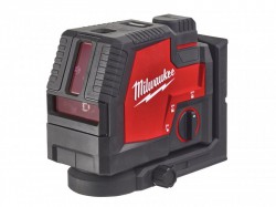 Milwaukee Power Tools L4 CLLP-301C REDLITHIUM USB Green Cross Line Laser with Plumb Points
