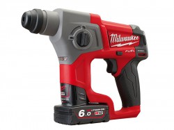 Milwaukee M12 CH-602X Fuel SDS Hammer 12 Volt 2 x 6.0Ah Li-Ion