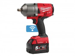 Milwaukee Power Tools M18 ONEFHIWF12-502X FUEL ONE-KEY 1/2in Impact Wrench 18V 2 x 5.0Ah Li-ion