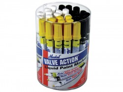 Markal Valve Action Paint Markers (Tub of 24)