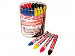 Markal Builders Markers (Tub of 48)