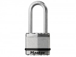 Master Lock Excell Laminated Steel 50mm Padlock - 51mm Shackle