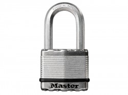 Master Lock Excell Laminated Steel 64mm Padlock - 38mm Shackle