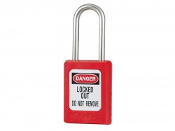 Master Lock Lockout Padlock – 35mm Body & 4.76mm Stainless Steel Shackle